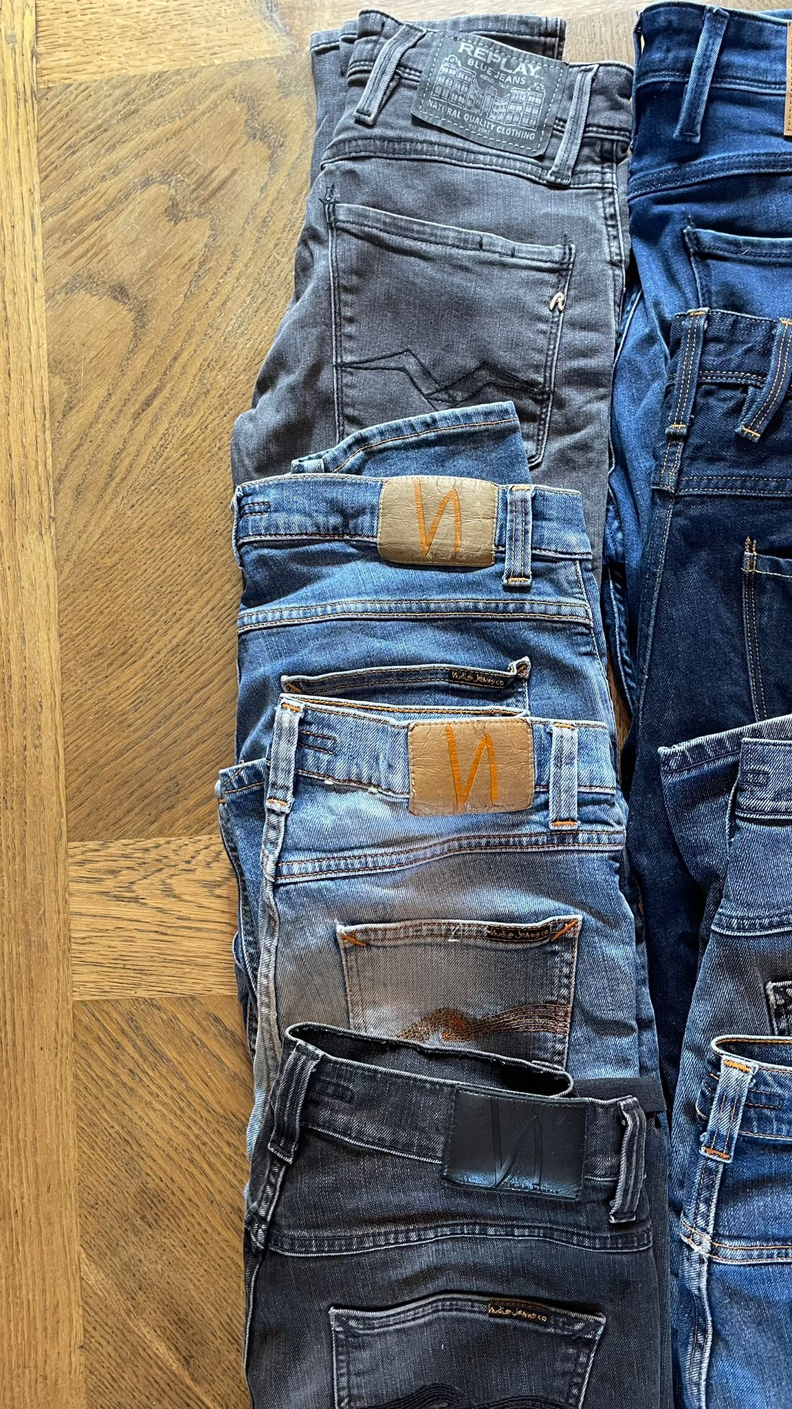 Replay Abases & Nudie Jeans Bulk x8