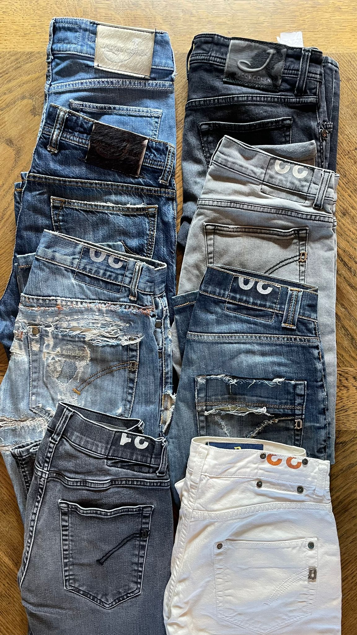 Dondup & Jacob Cohen Jeans Bulk x8