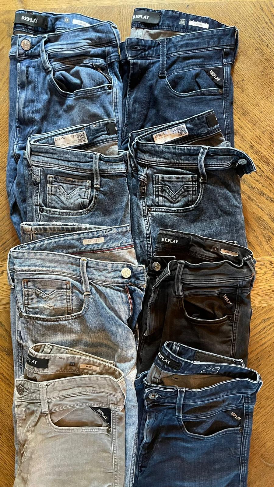 Replay Anbass Jeans Bulk x8