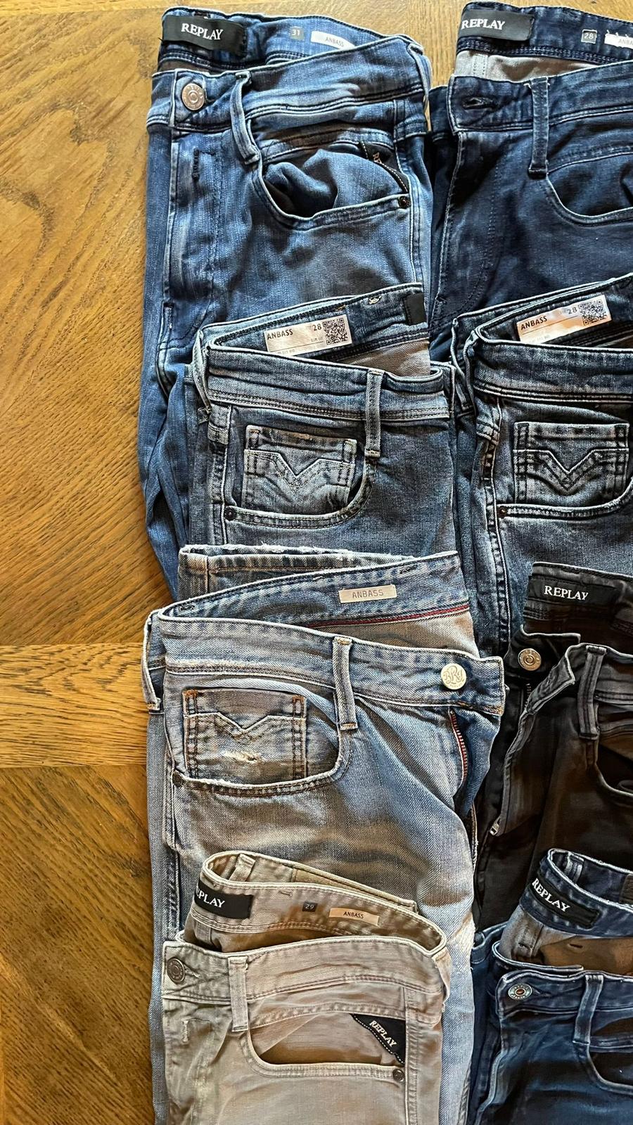 Replay Anbass Jeans Bulk x8
