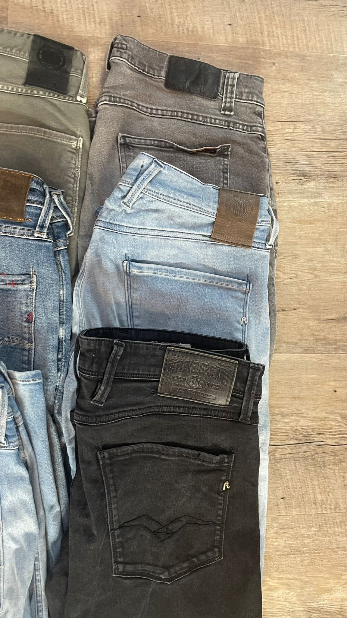 Replay Anbass & Nudie Jeans Bulk x 6