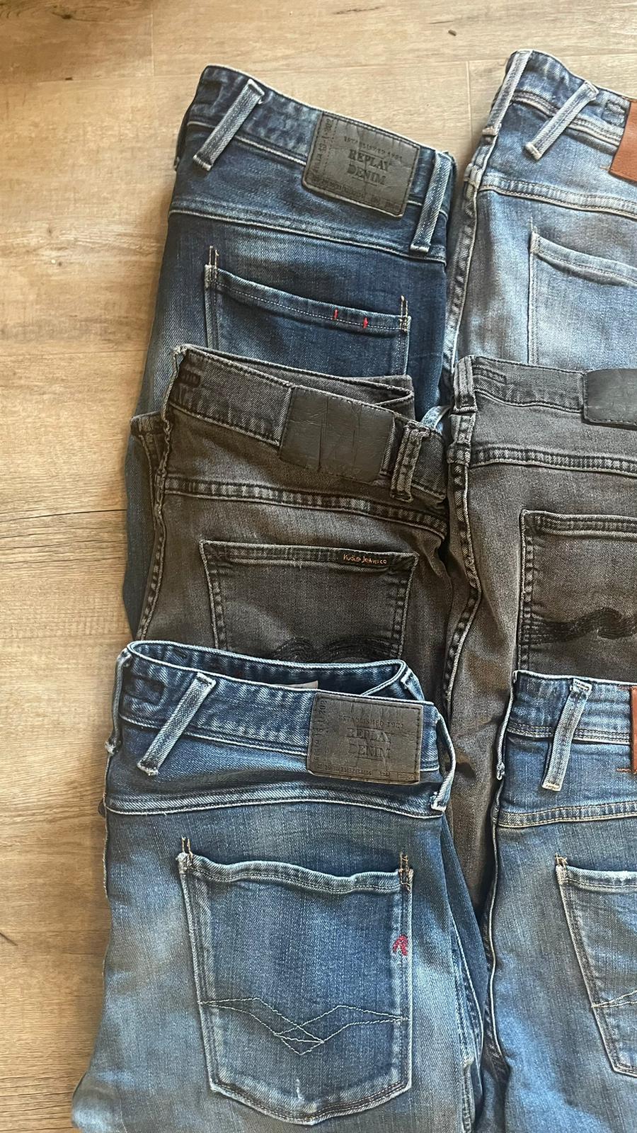 Replay Anbass & Nudie Jeans Bulk x6