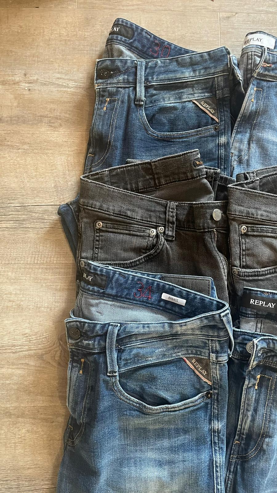 Replay Anbass & Nudie Jeans Bulk x6