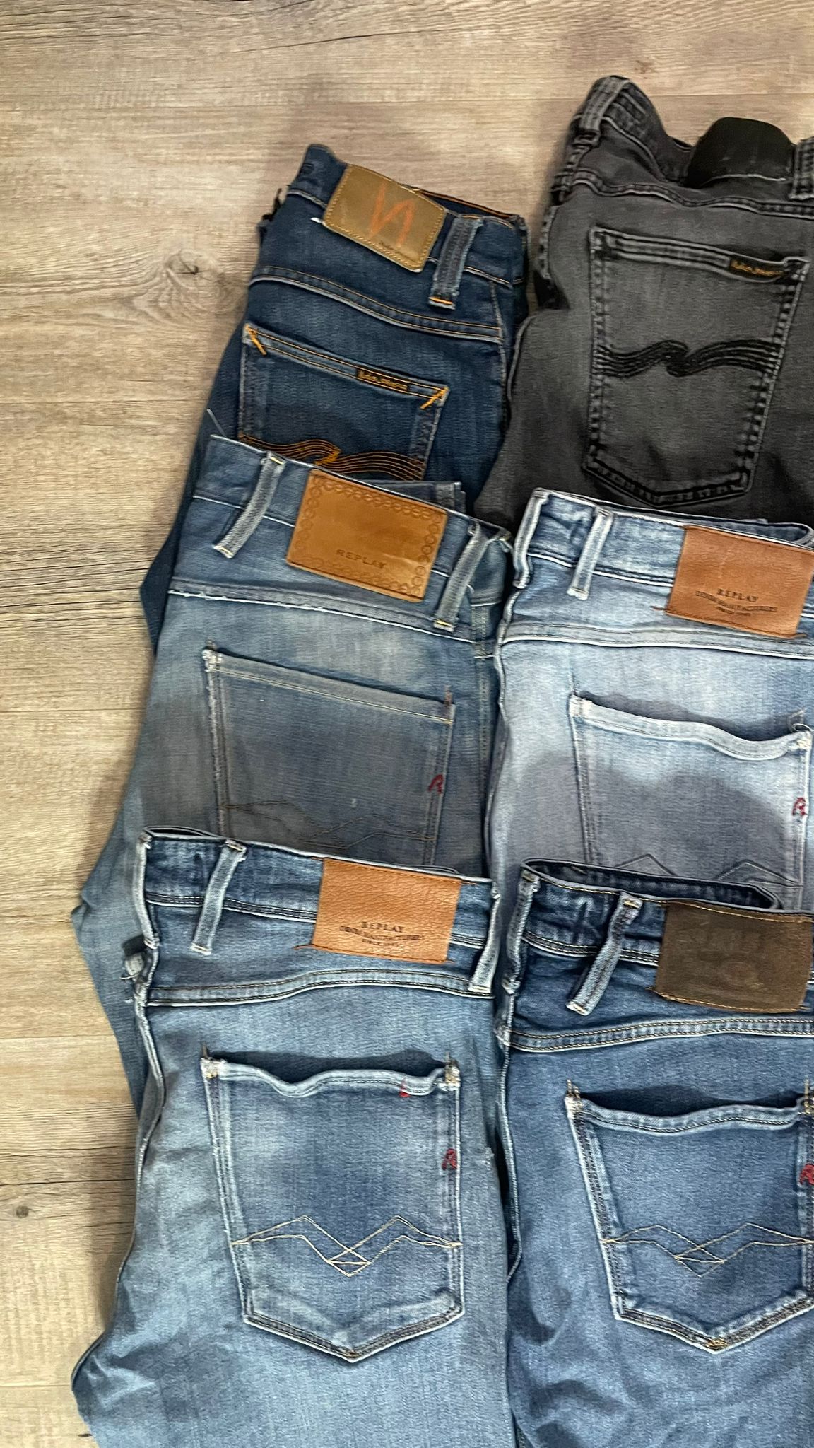 Replay Anbass & Nudie Jeans Bulk x6