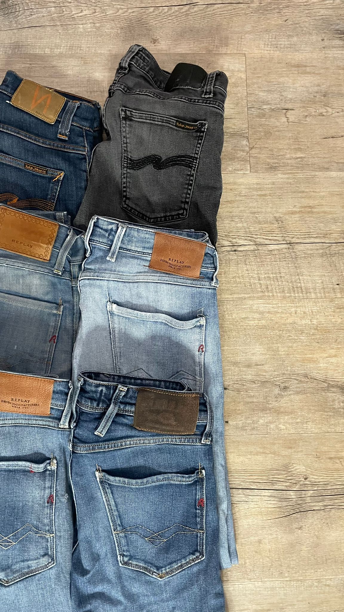 Replay Anbass & Nudie Jeans Bulk x6