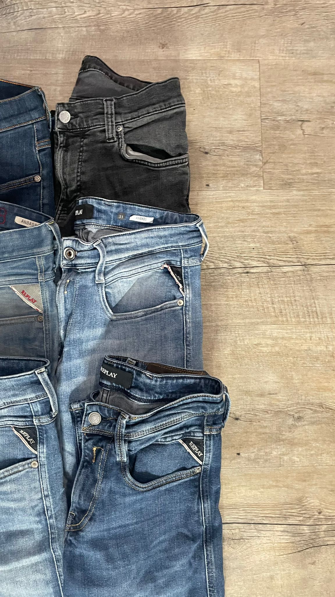 Replay Anbass & Nudie Jeans Bulk x6