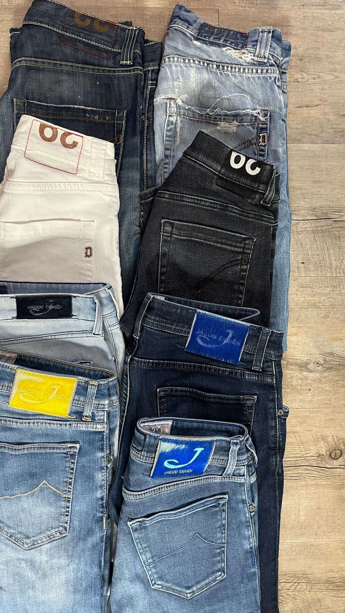 Dondup & Jacob Cohen Jeans Bulk x8