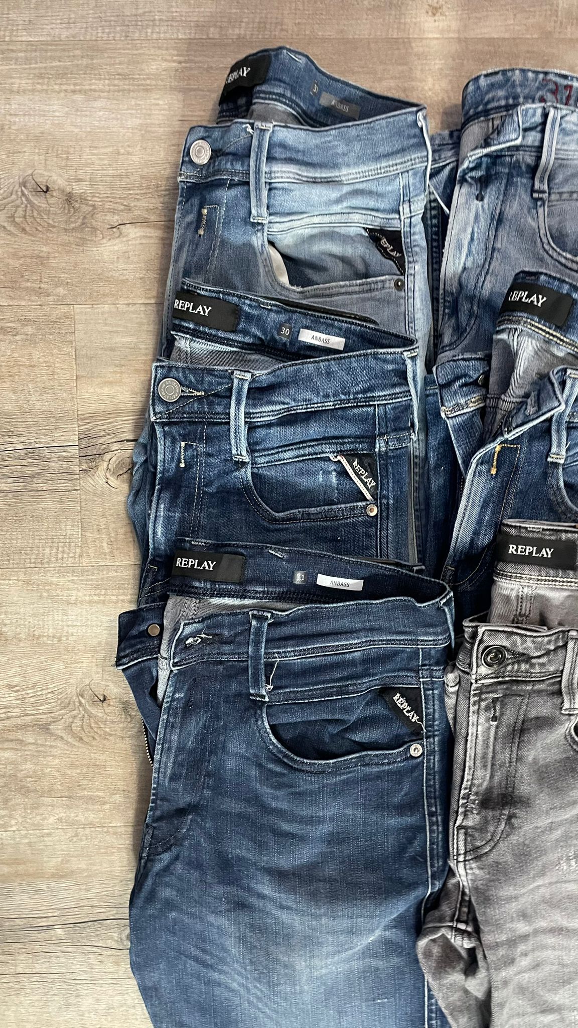 Replay Anbass Jeans Bulk x6