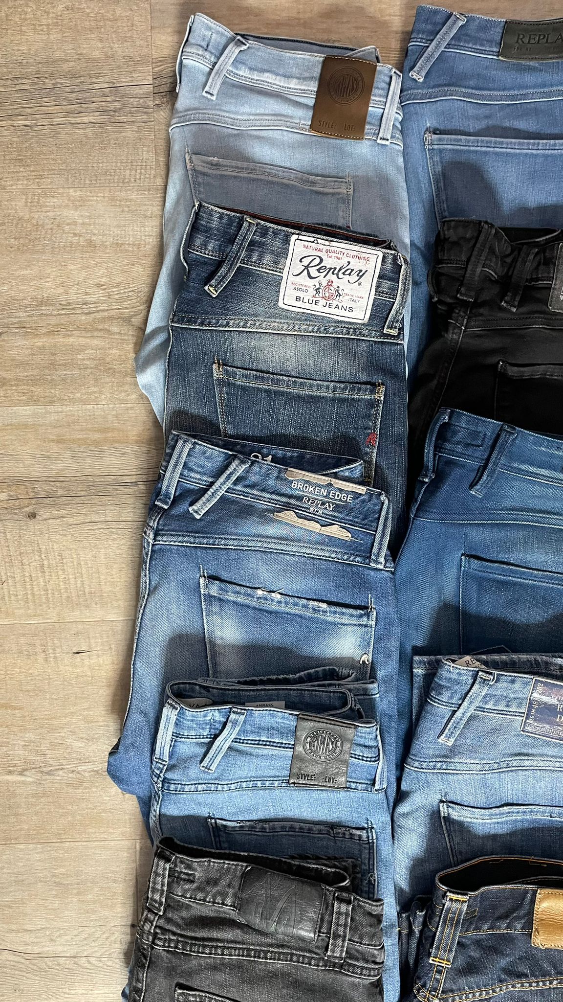 Replay Anbass & Nudie Jeans Bulk x10