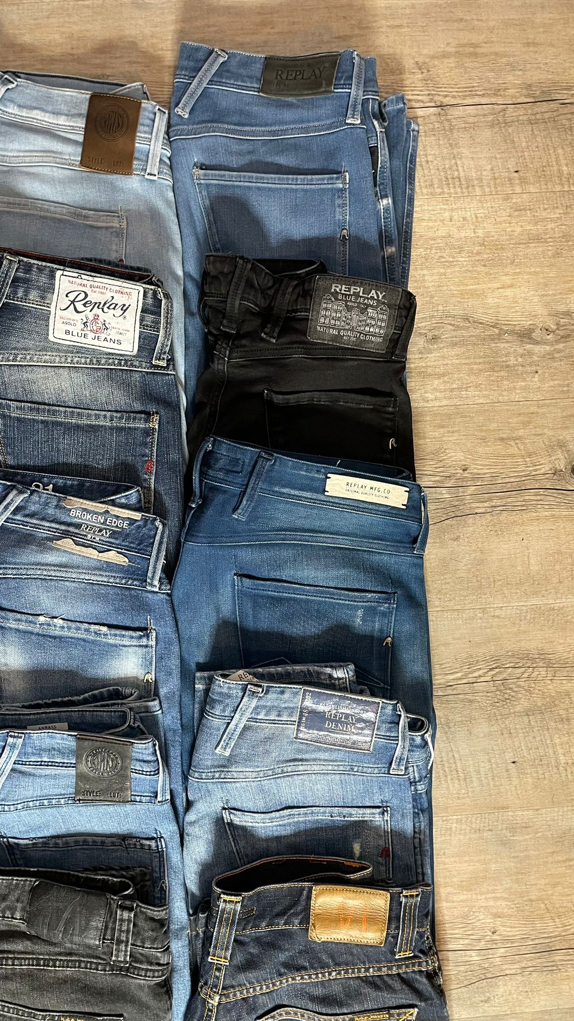 Replay Anbass & Nudie Jeans Bulk x10
