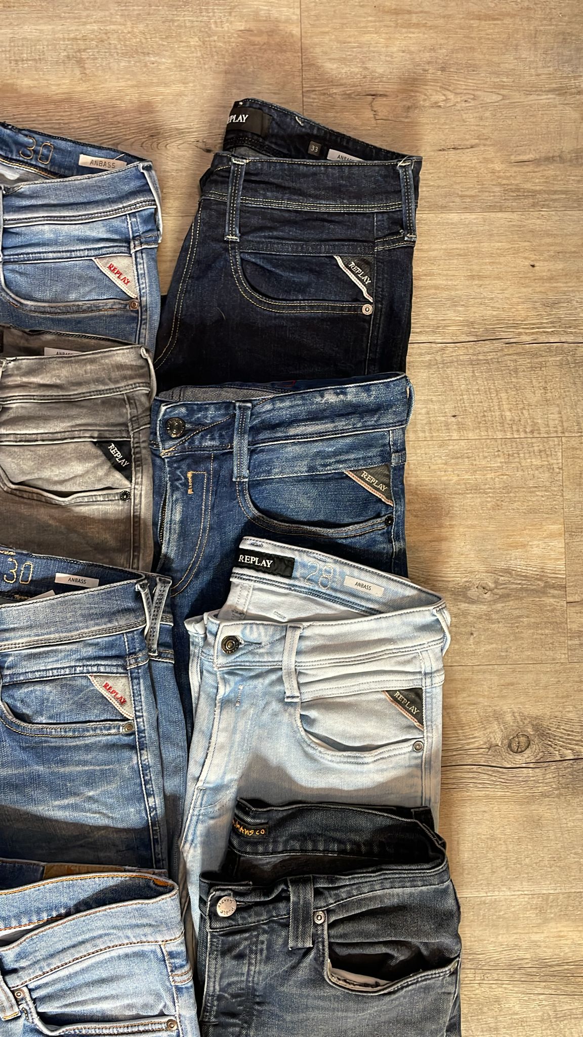 Replay Anbass x Nudie Jeans Bulk x8