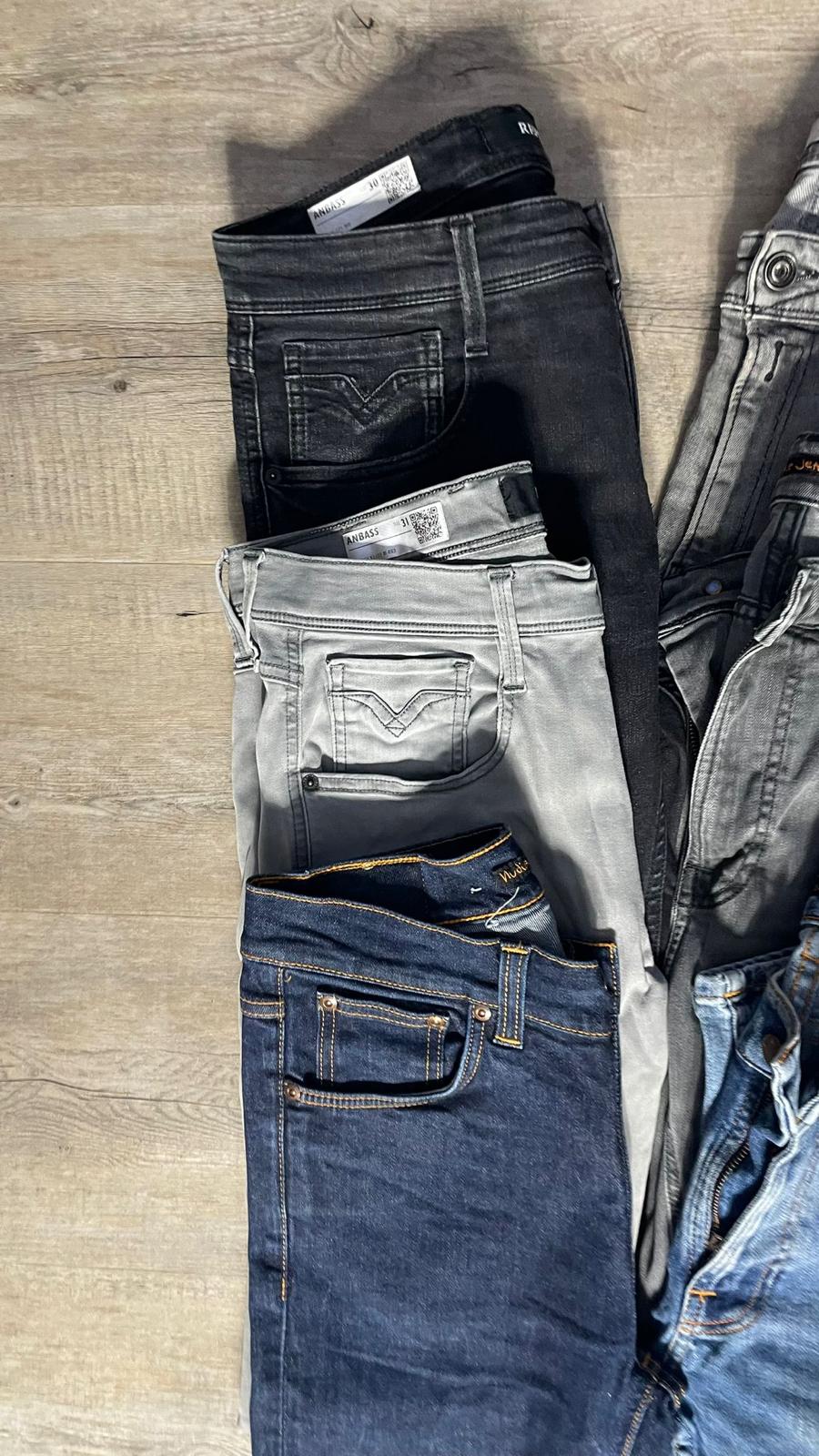 Replay Anbass & Nudie Jeans Bulk x6