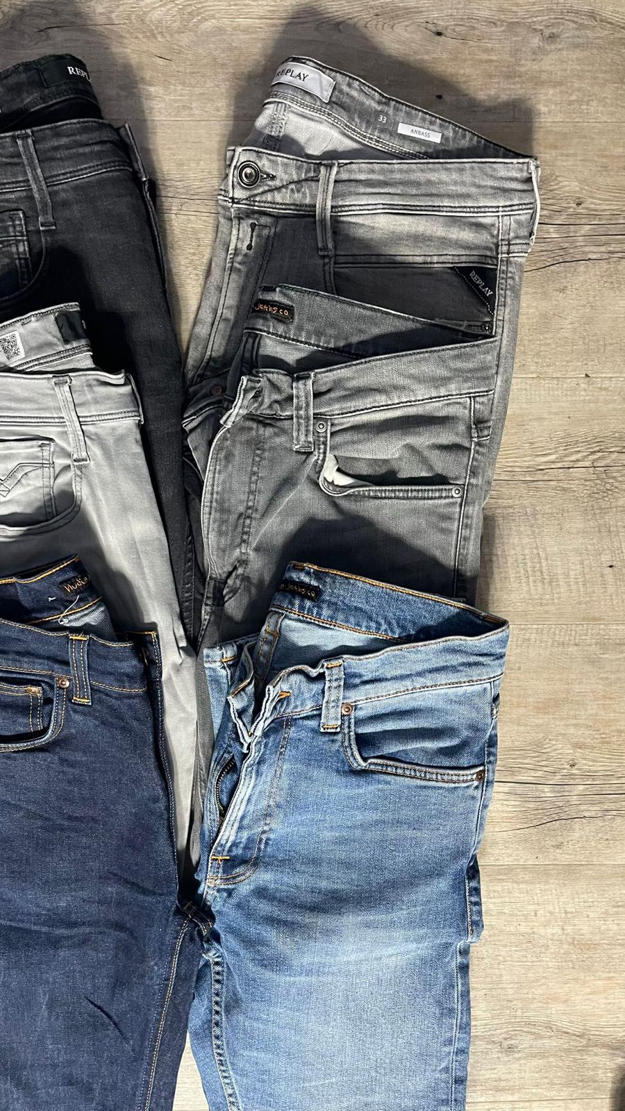 Replay Anbass & Nudie Jeans Bulk x6