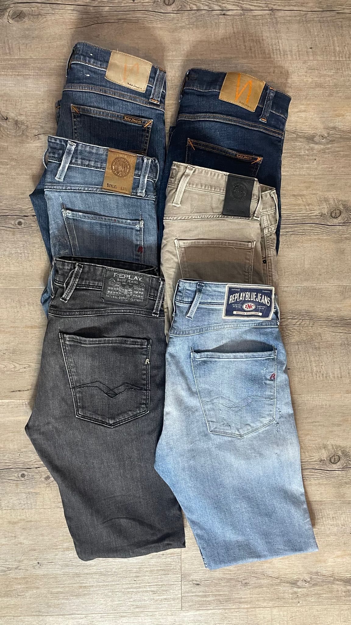 Replay Anbass Jeans Bulk x6