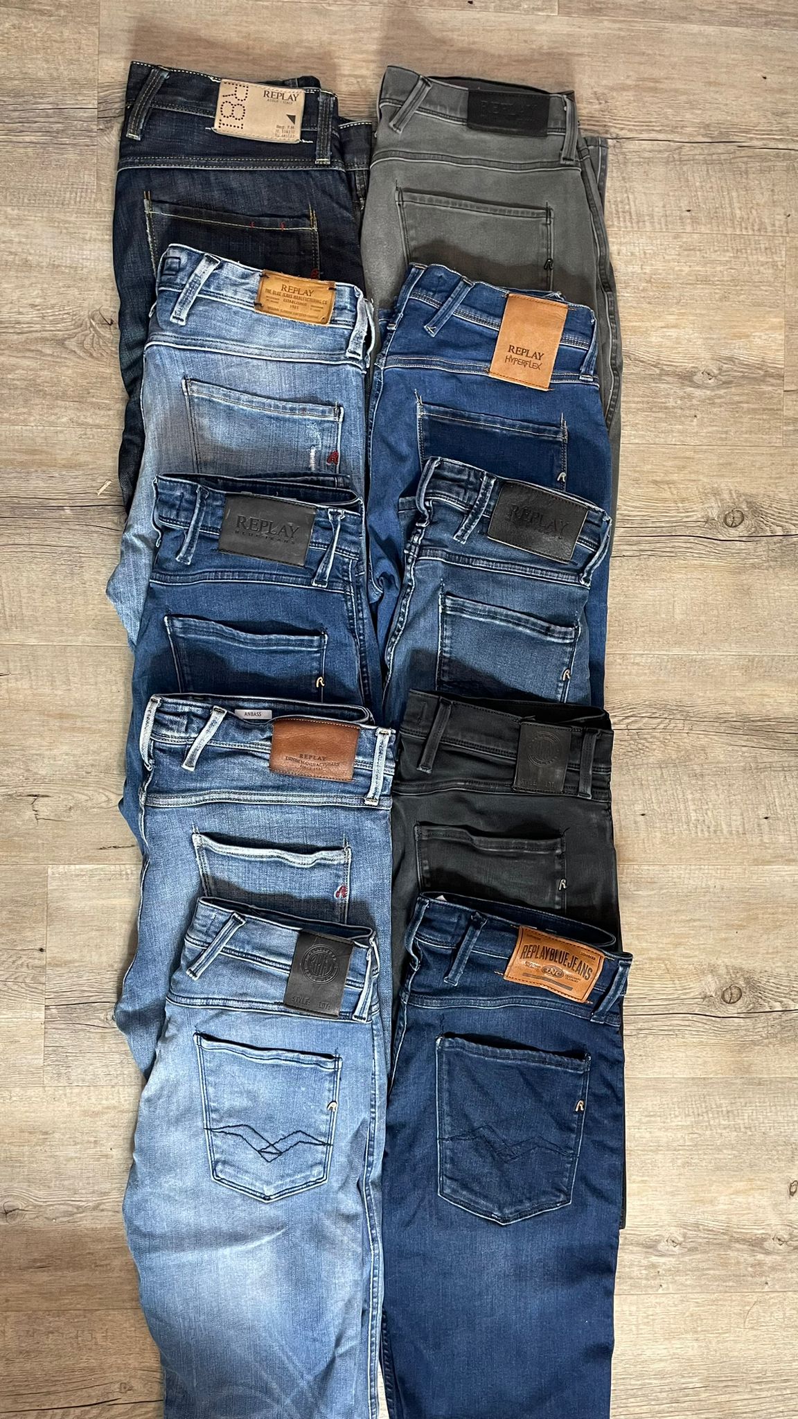 Replay Anbass Jeans Bulk x8