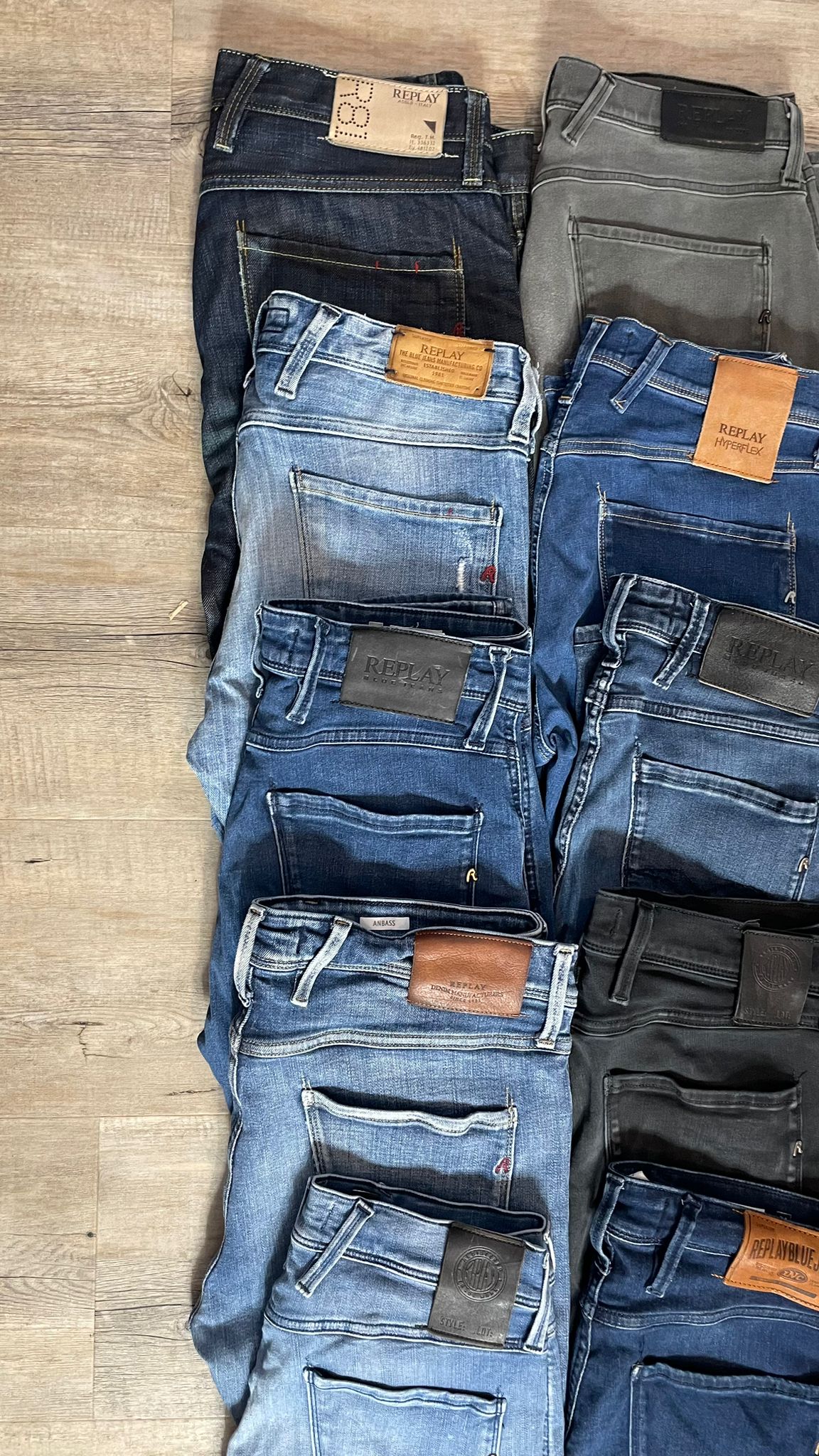 Replay Anbass Jeans Bulk x8