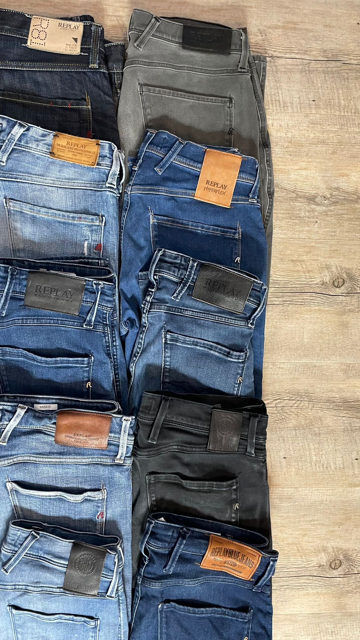 Replay Anbass Jeans Bulk x8