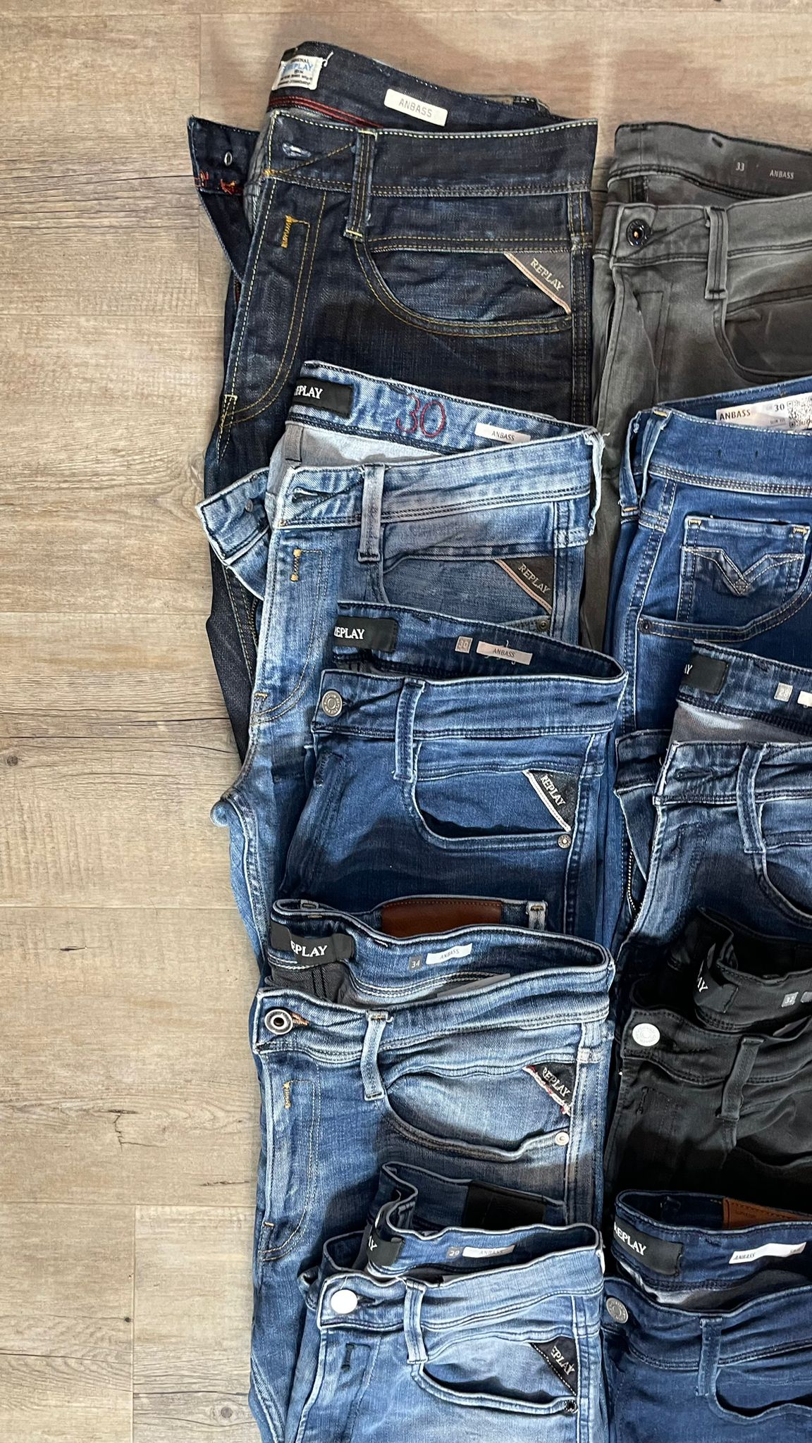 Replay Anbass Jeans Bulk x8