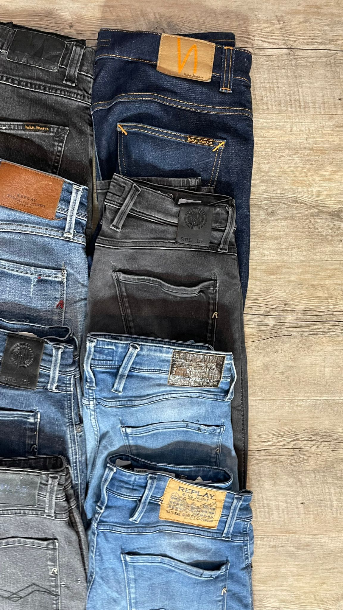 Replay Anbass & Nudie Jeans x8