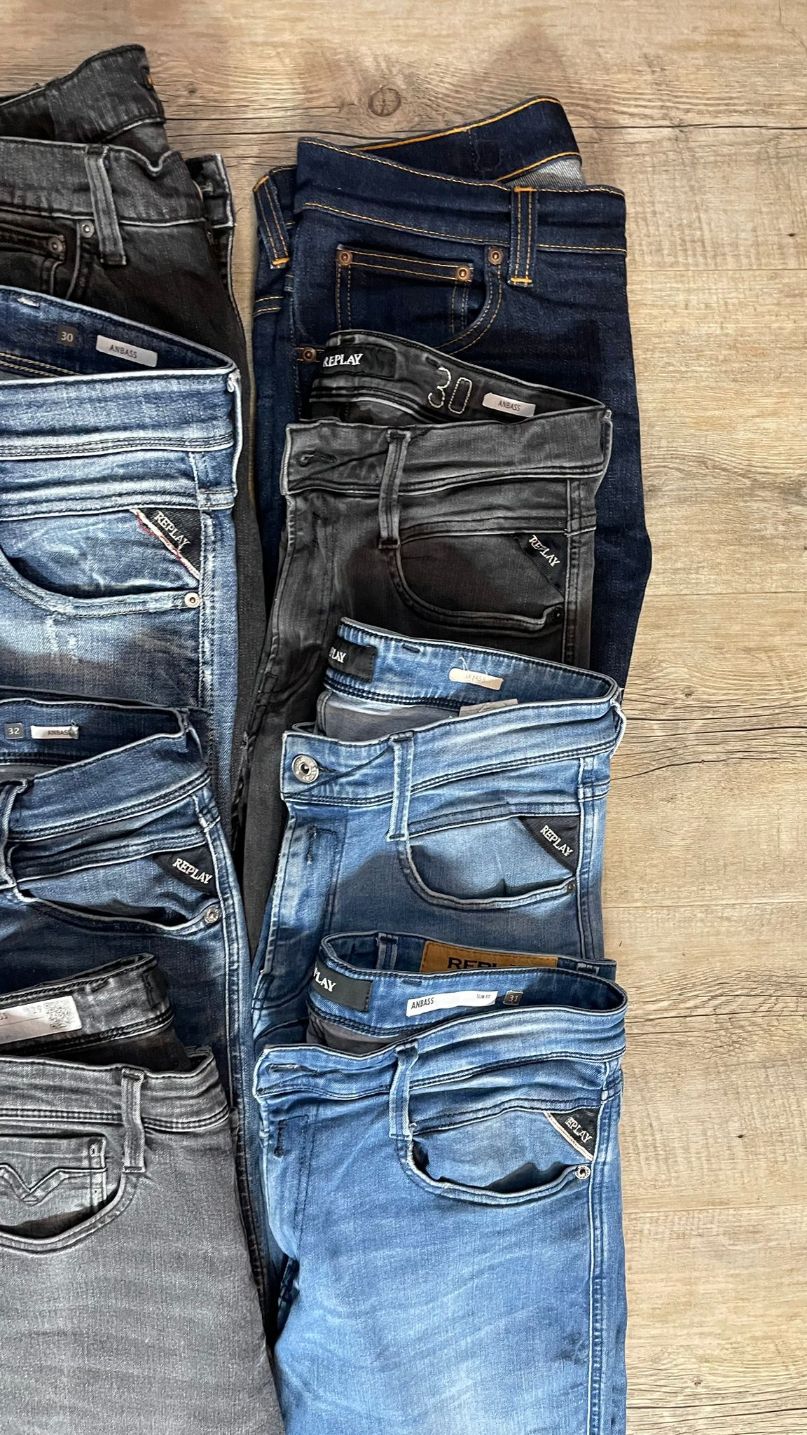 Replay Anbass & Nudie Jeans x8