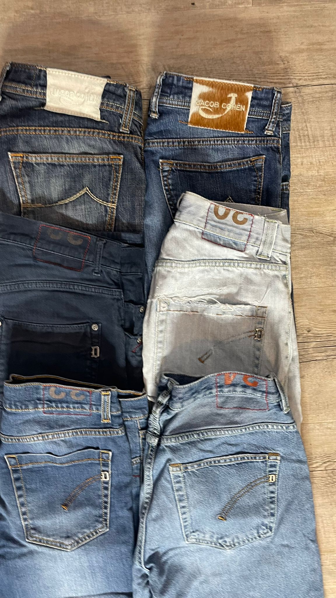 Dondup & Jacob Cohen Jeans Bulk x6