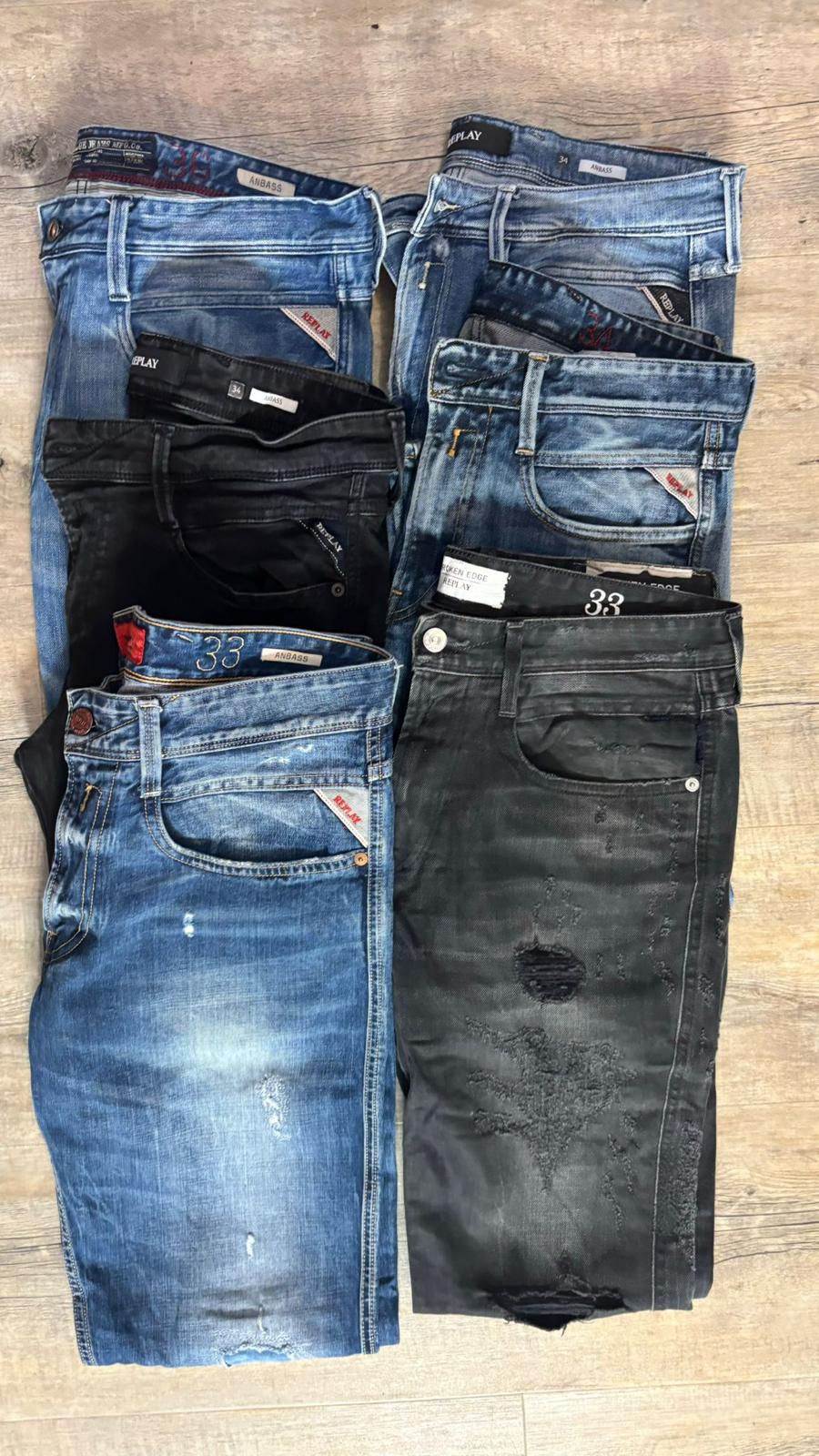 Replay Anbass Jeans Bulk x6