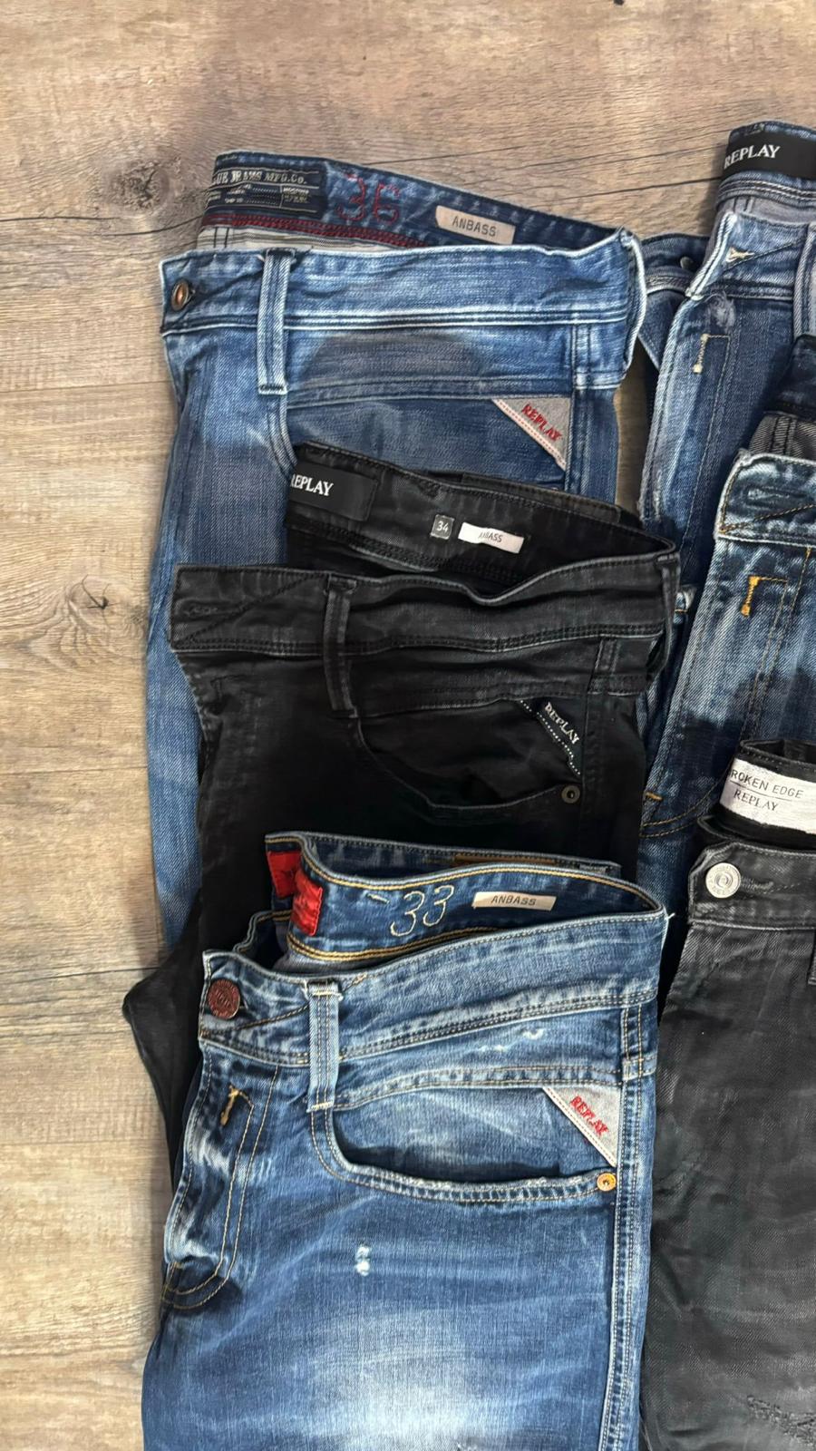 Replay Anbass Jeans Bulk x6