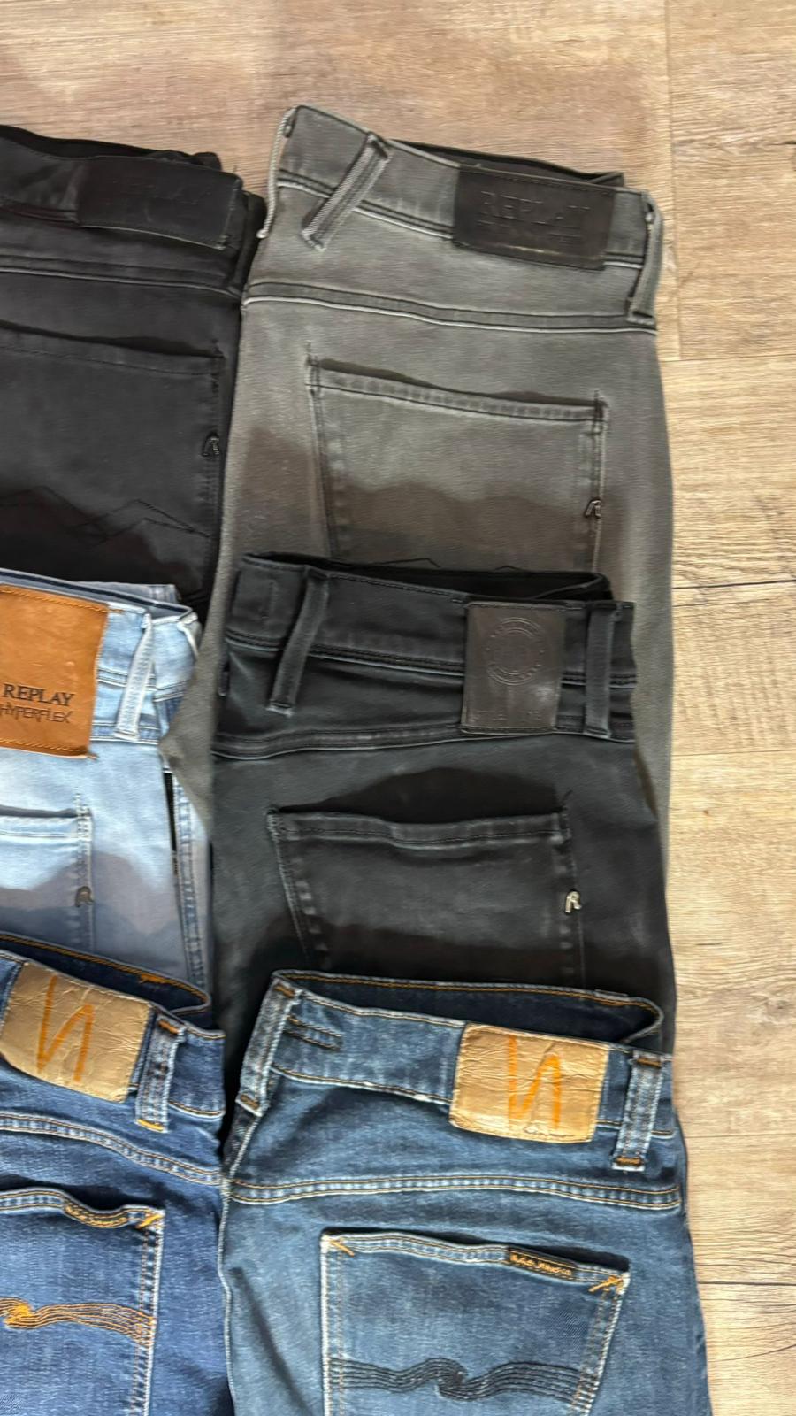 Replay Anbass & Nudie Jeans Bulk x6