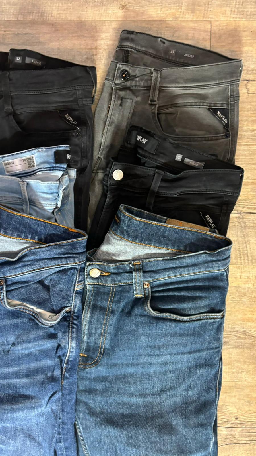 Replay Anbass & Nudie Jeans Bulk x6