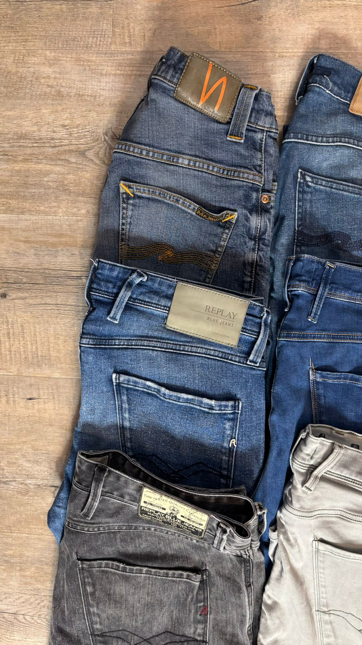 Replay Anbass & Nudie Jeans Bulk x6