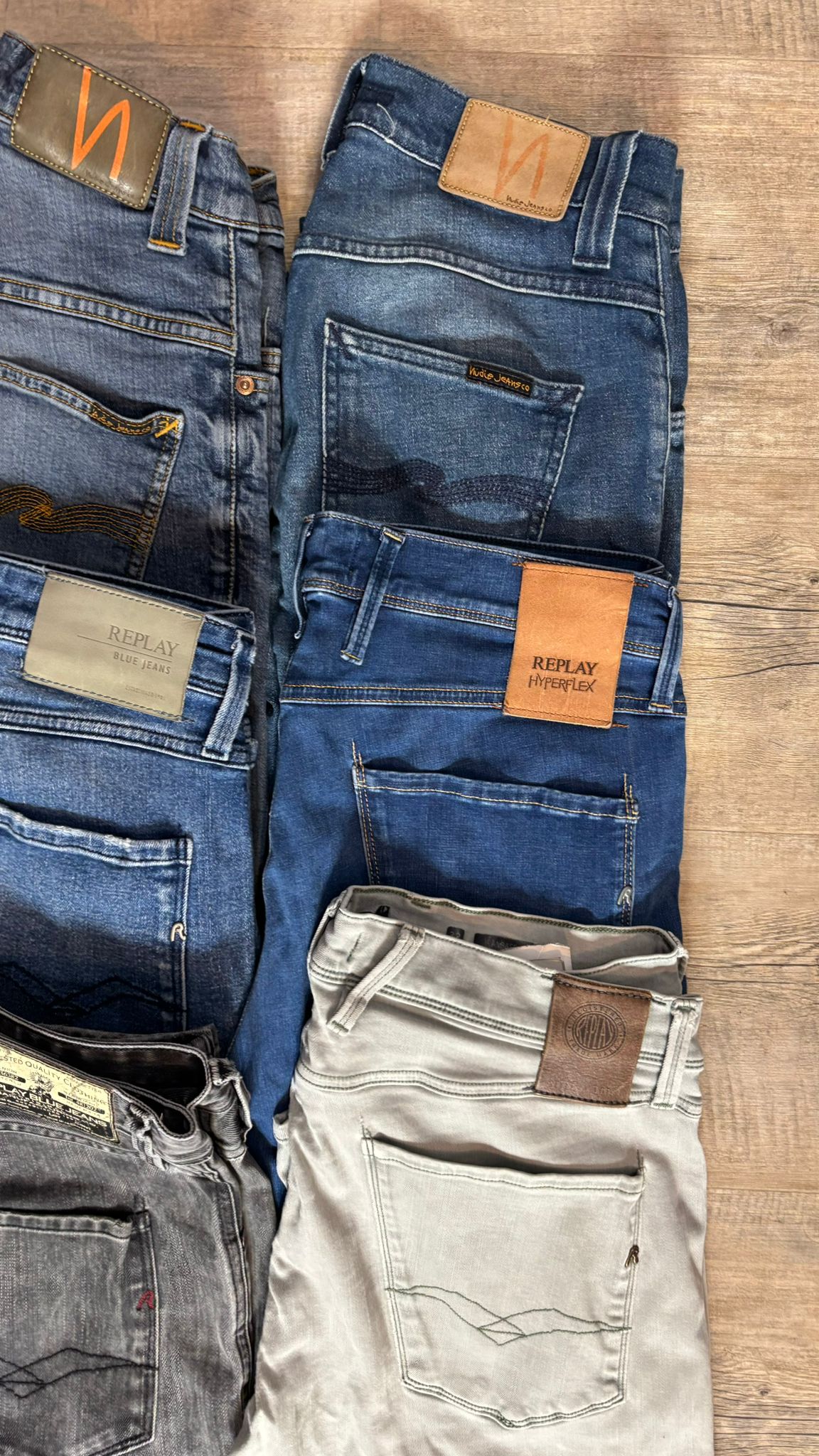 Replay Anbass & Nudie Jeans Bulk x6