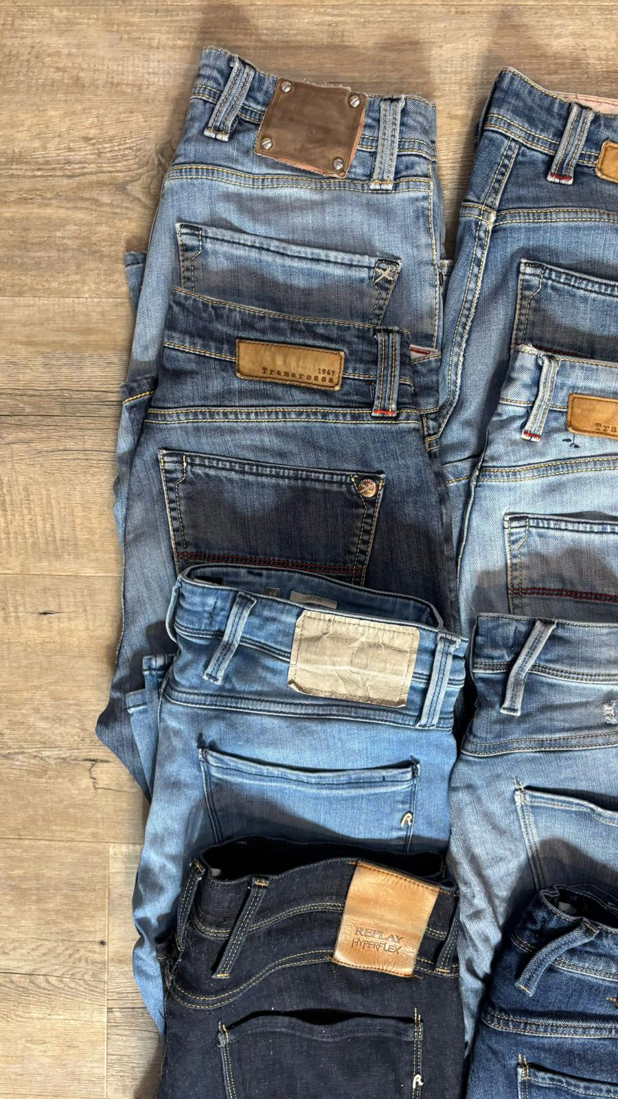 Replay Anbass & Tramarossa Jeans Bulk x8