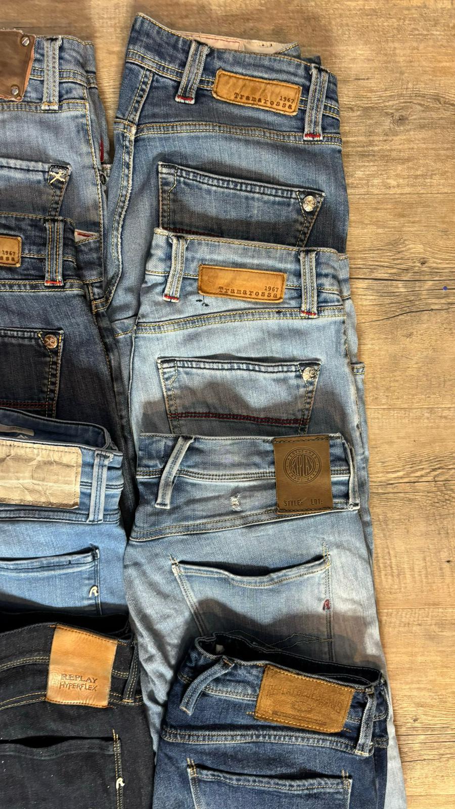 Replay Anbass & Tramarossa Jeans Bulk x8