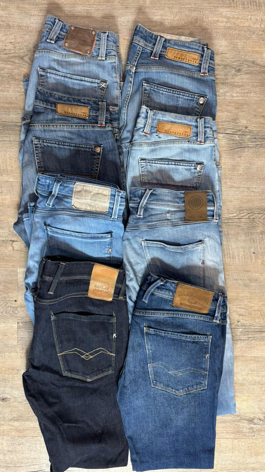 Replay Anbass & Tramarossa Jeans Bulk x8