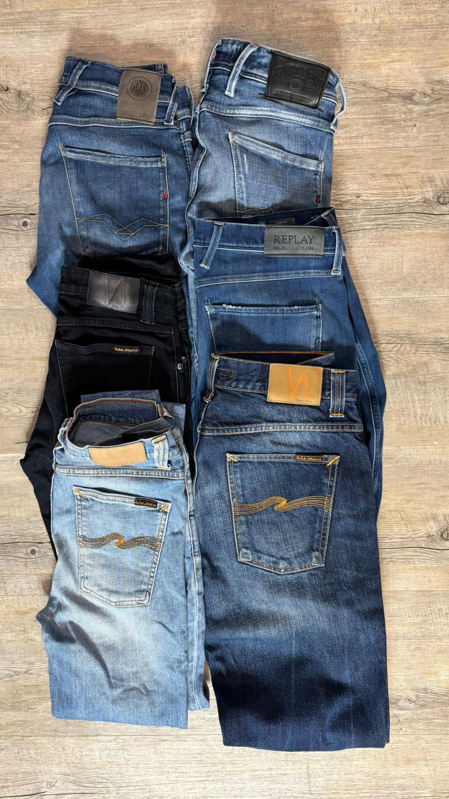 Replay Anbass & Nudie Jeans Bulk x6
