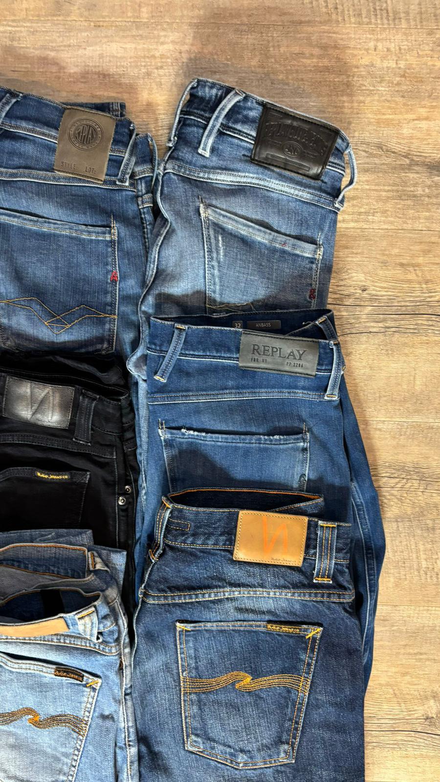 Replay Anbass & Nudie Jeans Bulk x6