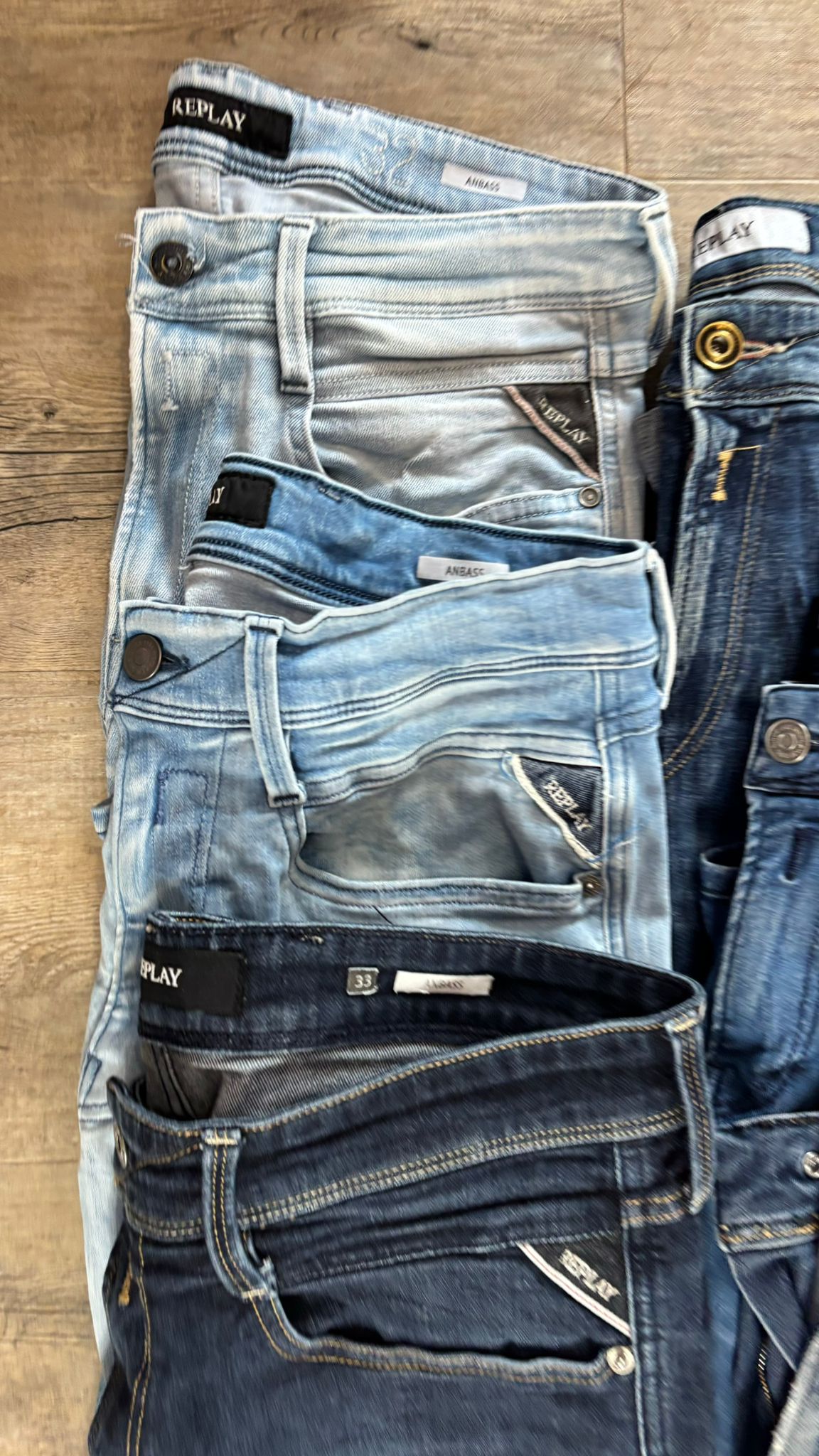 Replay Anbass Jeans Bulk x6