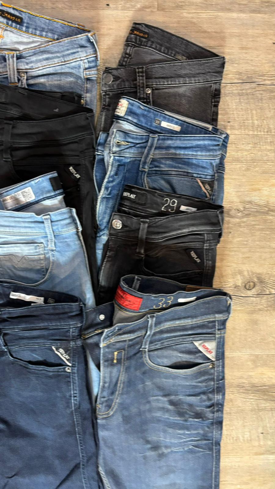 Replay Anbass & Nudie Jeans Bulk x8