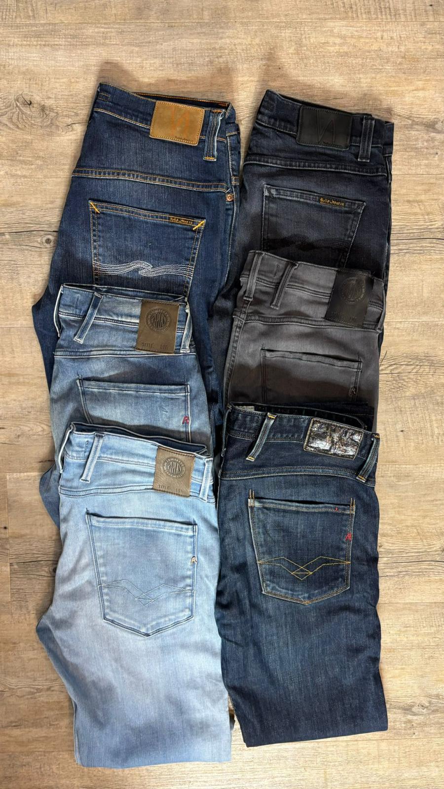 Replay Anbass & Nudie Jeans Bulk x6