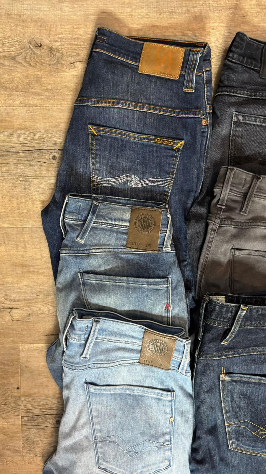 Replay Anbass & Nudie Jeans Bulk x6