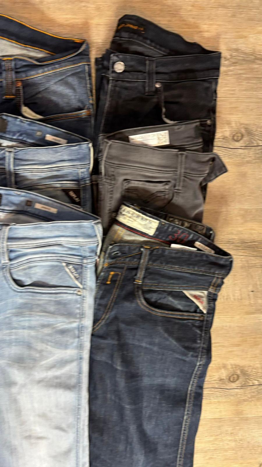 Replay Anbass & Nudie Jeans Bulk x6