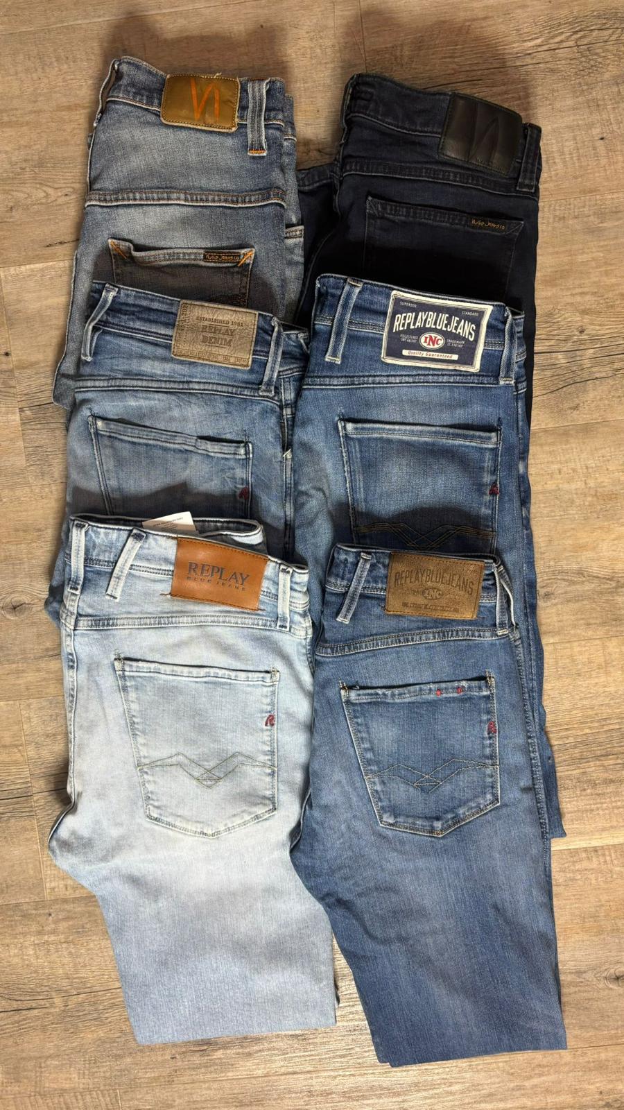 Replay Anbass & Nudie Jeans x 6