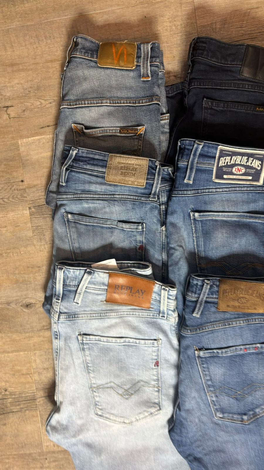 Replay Anbass & Nudie Jeans x 6