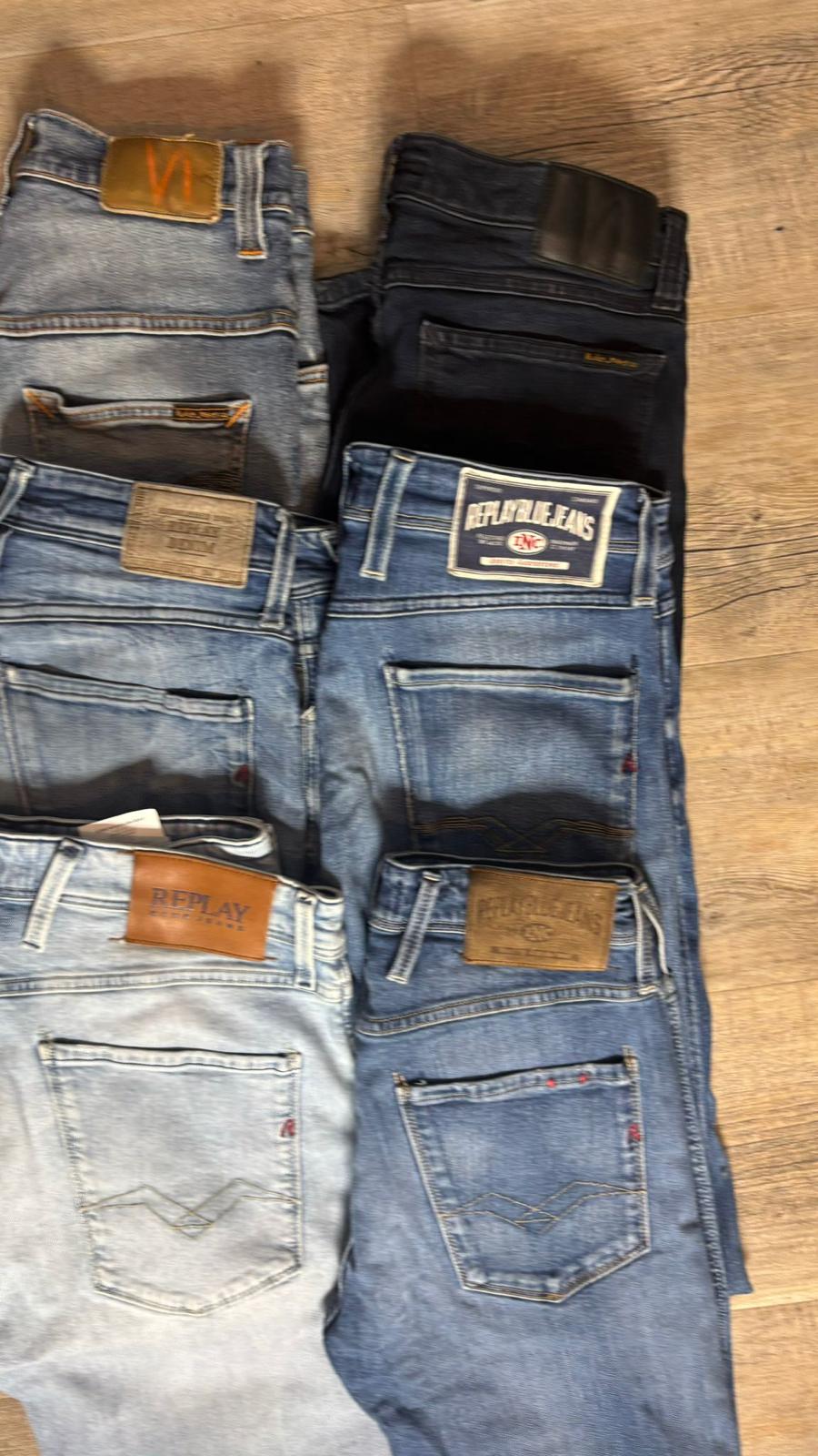 Replay Anbass & Nudie Jeans x 6