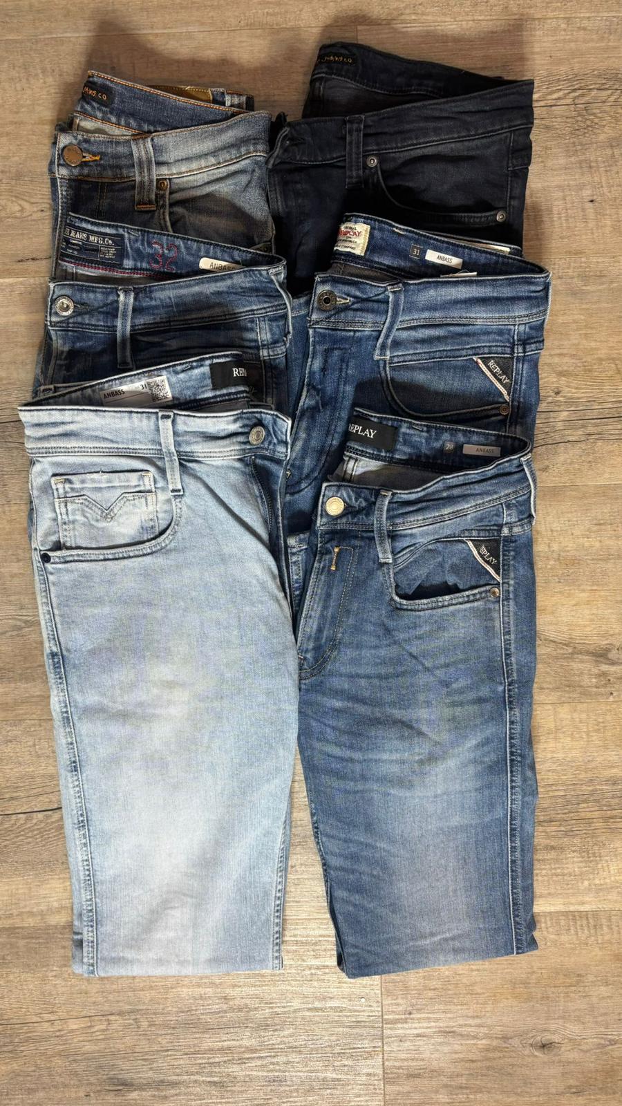 Replay Anbass & Nudie Jeans x 6
