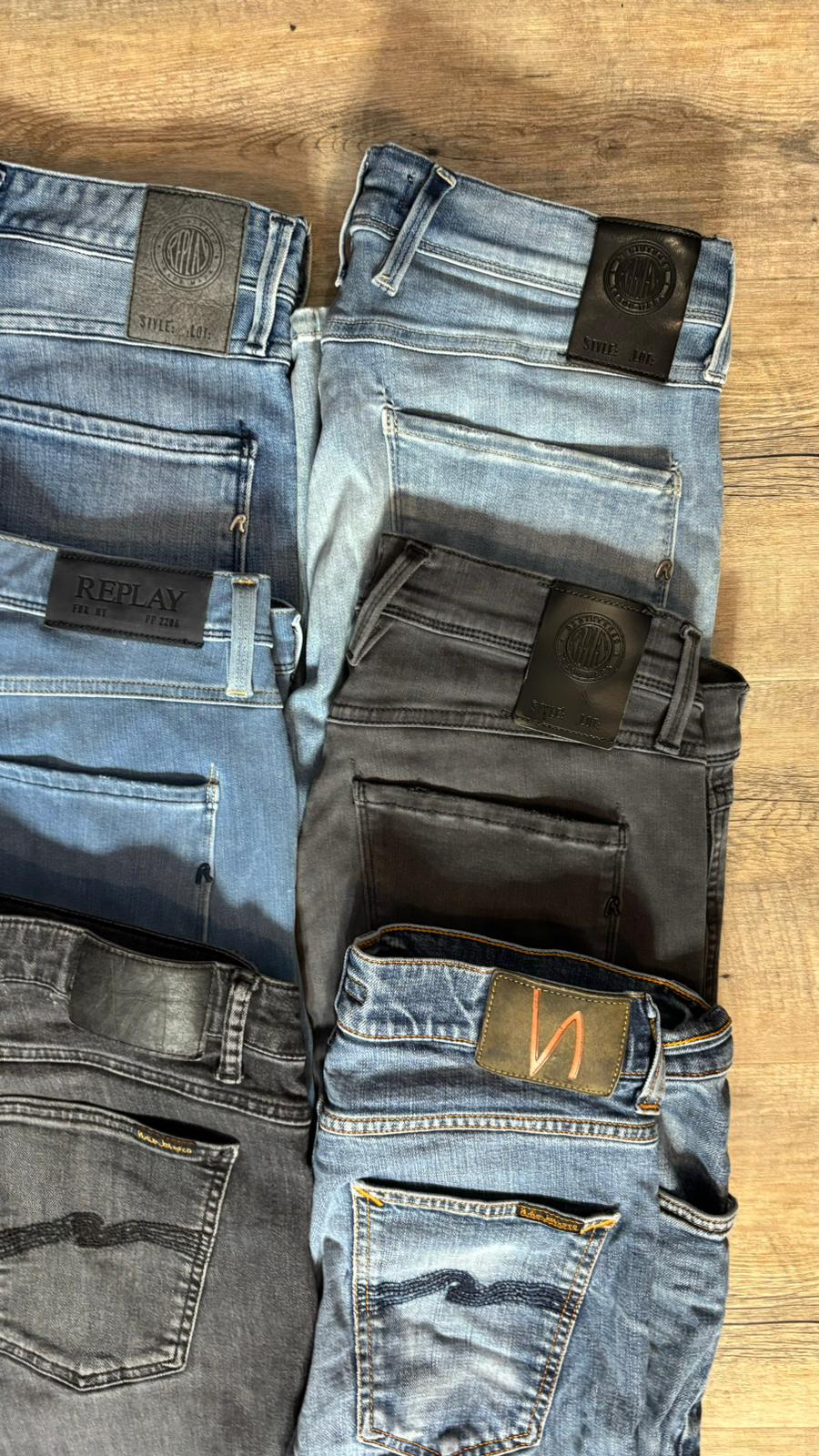 Replay Anbass & Nuide Jeans Bulk x6