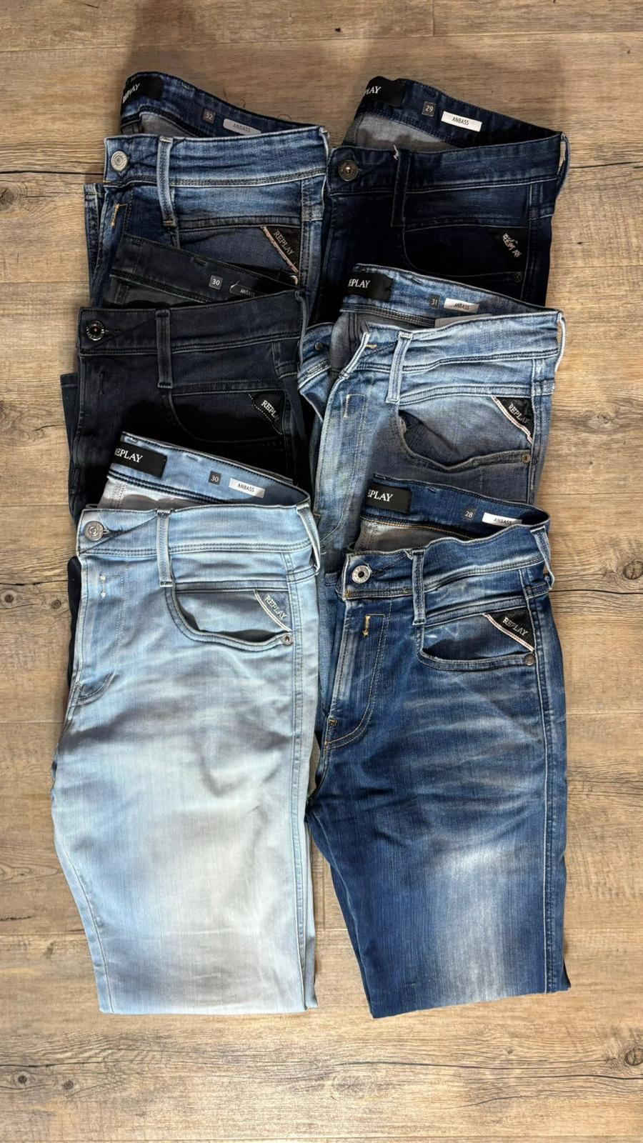 Replay Anbass Jeans Bulk x6