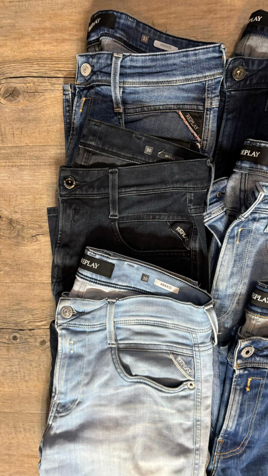 Replay Anbass Jeans Bulk x6