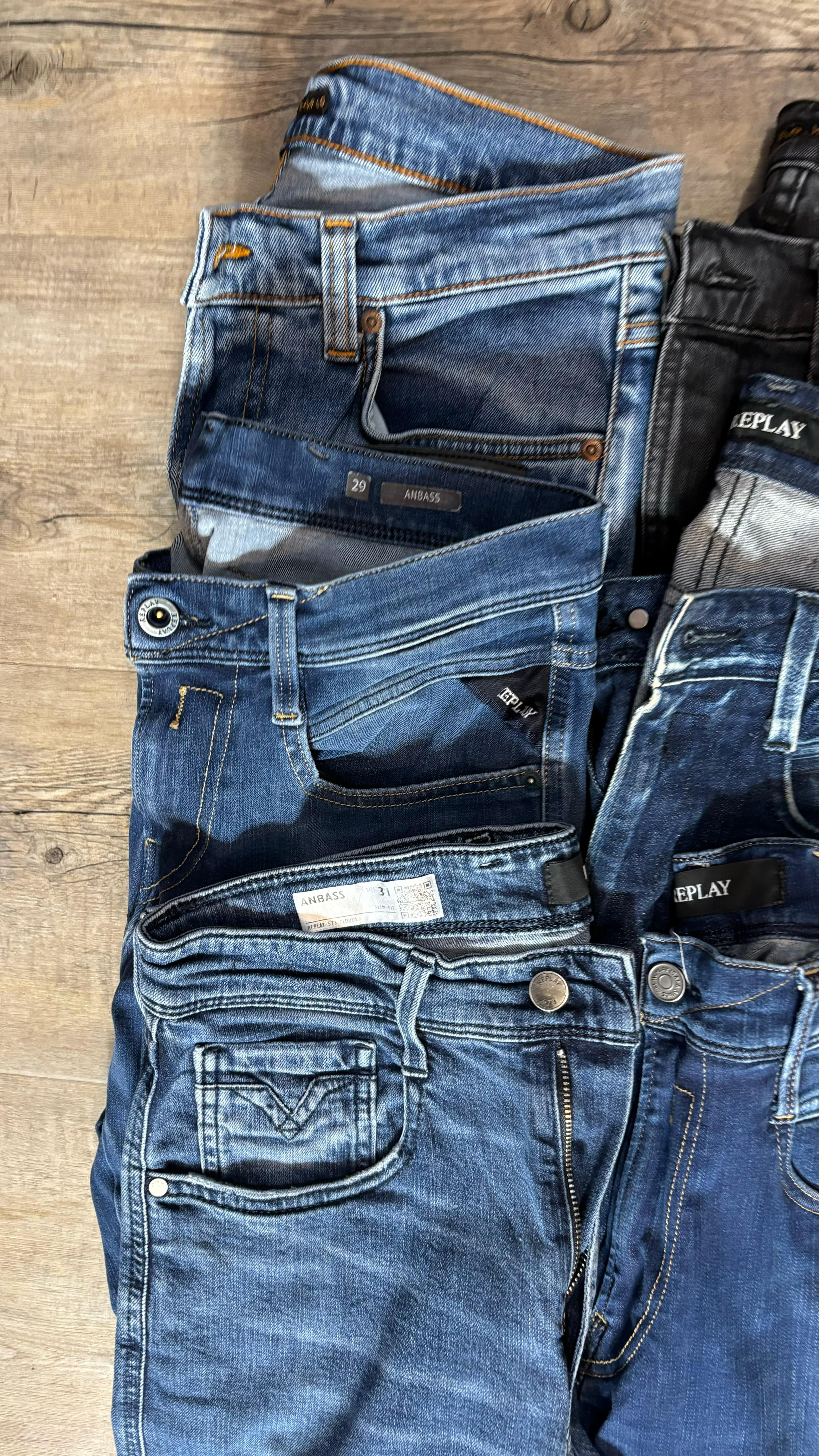 Replay Anbass & Nudie Jeans Bulk x6