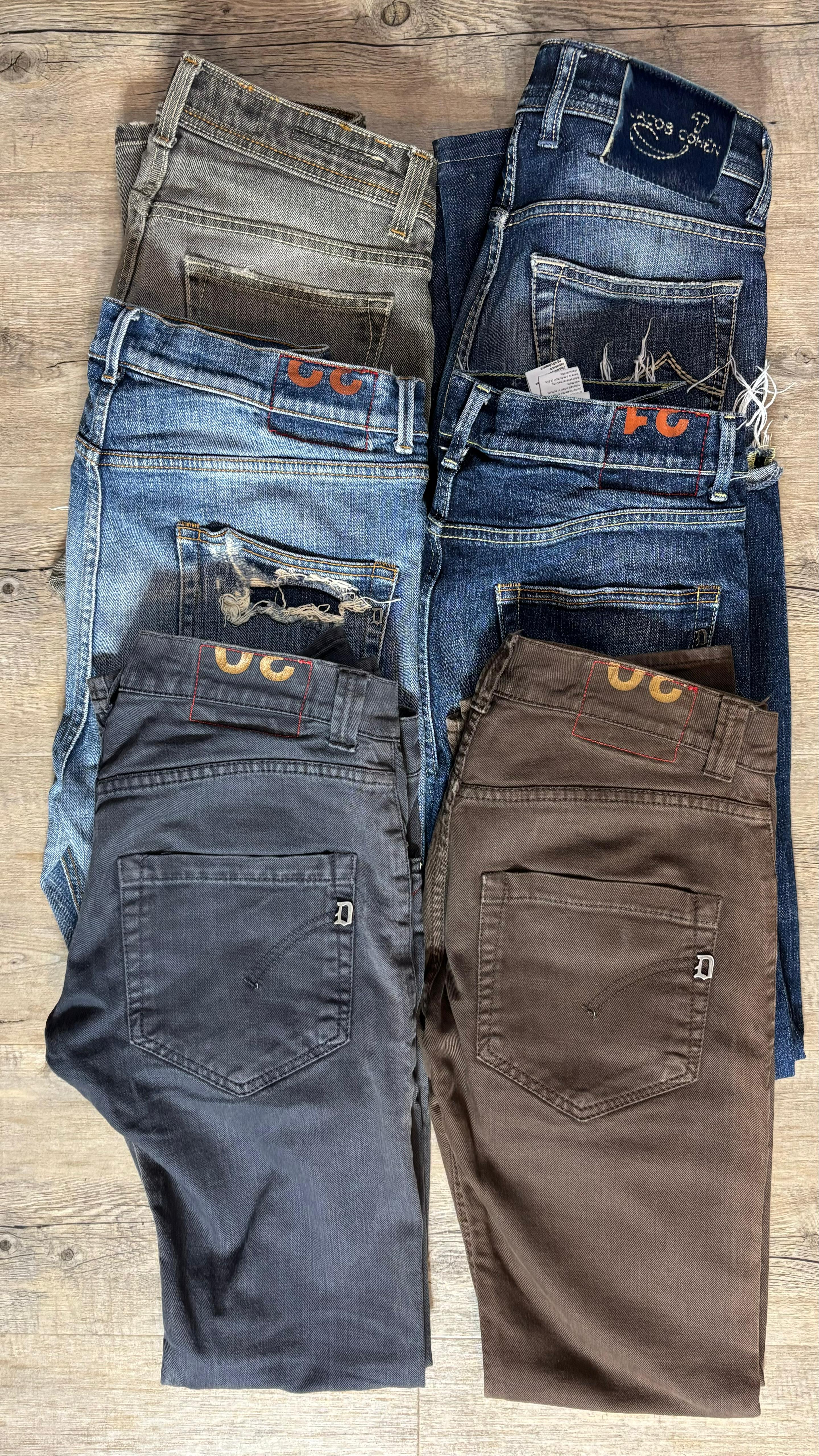 Dondup & Jacob Cohen Jeans Bulk x6